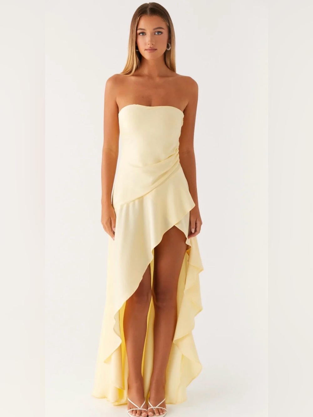 Peppermayo Exclusive - Bodie Maxi Dress - Pastel Yellow